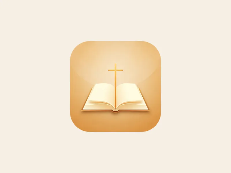 Ecrã da app Altar com texto bíblico